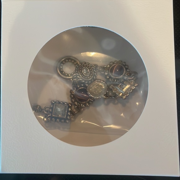 Bracelet purple silver gold - Picture 11 of 11